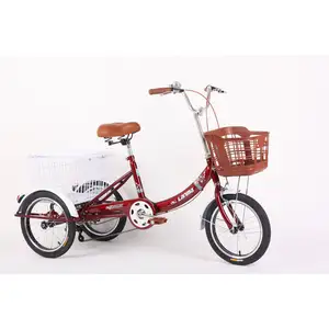 बिक्री के लिए कस्टम सस्ते उच्च गुणवत्ता वाले वयस्क ट्राइसाइकिल साइकिल वयस्क 3 पहिया ट्राइक/बड़े पहिये वाली ट्राइसाइकिल वयस्क बाइक