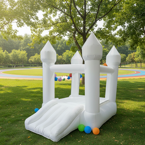 Château <span class=keywords><strong>gonflable</strong></span> miniature blanc très populaire pour la maison - Product Image 1
