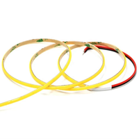 Bandes LED COB flexibles 5MM CCT réglables 600 LED/m 7+7W 2700K-6000K à double puissance