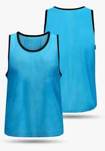 Chaleco Deportivo Personalizado para Gimnasio, Fútbol, Baloncesto, con Número y Diseño Impreso, para Entrenamiento y Publicidad - Product Image 2