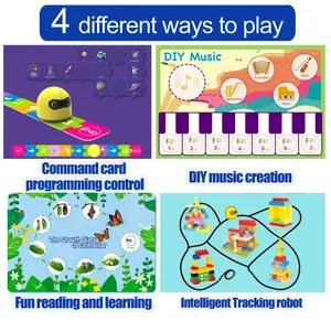 Geprogrammeerd Robot Nieuwe Stem Speelgoed Muzikale Creatie Speelgoed Leren Kit Stuurpen Onderwijs Robot Kit Wetenschap Speelgoed