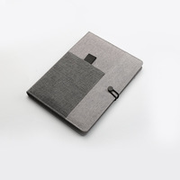 Carnet de notes quotidien A6 personnalisé couverture en tissu avec fonctions de planification imprimées Journal de style bureau avec logo personnalisé