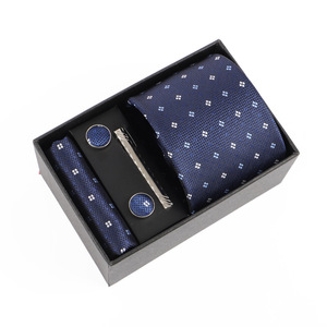 Wholesale Male <strong>Black</strong> Necktie Men <strong>Ties</strong> With <strong>Tie</strong> Pin Gift Set Necktie Cufflinks <strong>Tie</strong> Clip Hanky Men <strong>Suit</strong> 4 Sets - Product Image 4