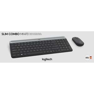 Set de Teclado y Ratón Inalámbrico MK470 Grafit 1000 DPI para Escritorio (920-009188) - Product Image 1