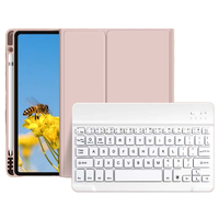 Étui de Protection pour tablette GalaxyTab A7 10.4, housse de clavier, support de stylet, Dimensions 25.2x18cm, Protection complète
