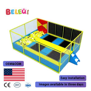 Équipement extérieur professionnel de <span class=keywords><strong>parc</strong></span> de trampoline pour des équipements de divertissement de sports et de loisirs d'amusement - Product Image 1