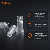 Cuvette d'échantillon en plastique de chimie de laboratoire Cuvette de réaction jetable pour l'analyseur biochimique Mogular