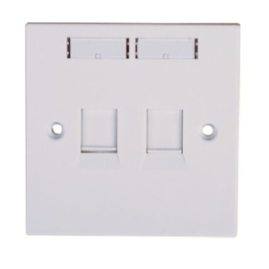 Tipo <span class=keywords><strong>de</strong></span> montaje en pared doble puerto placa rj11/rj45 <span class=keywords><strong>cara</strong></span> lugar - Product Image 4