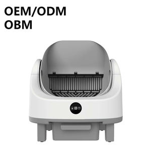 Lettiera Automatica per Animali Domestici, Controllabile tramite App, Autopulente, Ecologica, Facile da Pulire, Capacità 65 Litri, in ABS - Product Image 1