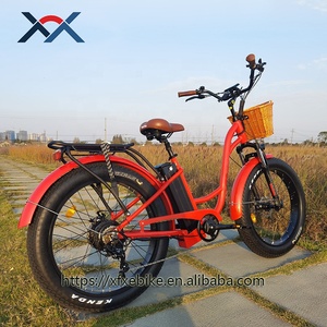<span class=keywords><strong>Vélo</strong></span> <span class=keywords><strong>électrique</strong></span> <span class=keywords><strong>rétro</strong></span> 2 places 26 pouces pour <span class=keywords><strong>femme</strong></span>, 250 W, pneus larges - Product Image 5