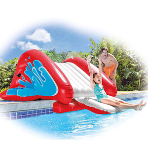 Intex Kool giật gâ<span class=keywords><strong>n</strong></span> màu xanh trượt <span class=keywords><strong>n</strong></span>ước <span class=keywords><strong>Inflatable</strong></span> cho trẻ em tùy chỉnh PVC ngoài trời/Đồ chơi trong nhà cho sâ<span class=keywords><strong>n</strong></span> sau hồ bơi để sử dụng nhà - Product Image 5