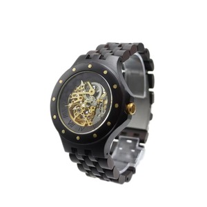 Reloj de Madera Automático de Lujo para Hombre, Diseño Esqueleto, Estilo Japonés, Alta Calidad, Mejor Precio - Product Image 3