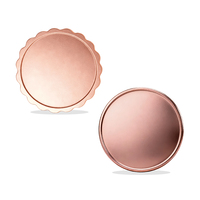 Base de médaille OEM personnalisée vierge Or Argent Bronze pour gravure de logos, récompenses, jetons de défi, conception gratuite d'usine
