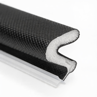 Bande d'étanchéité en mousse pour porte, design moderne, en plastique et bois, pour l'étanchéité des portes - Vente chaude