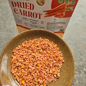 Cubos de zanahoria seca de Vietnam con procesamiento limpio para Fideos de sopa instantáneos y mezcla de especias - Product Image 3