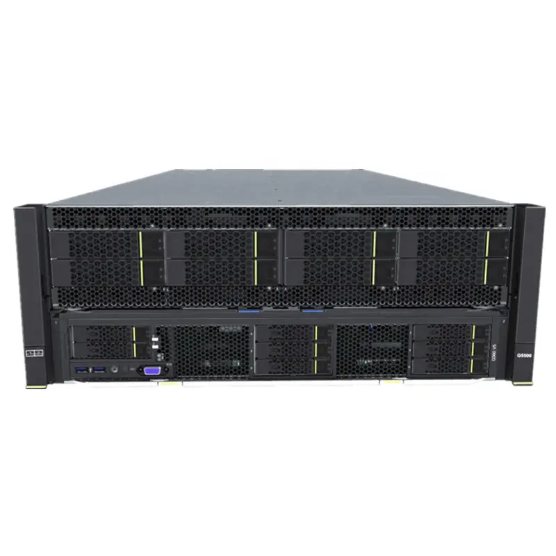 最高の価格Huawei Super Fusion G5500V5デュアルCPUと8つのGPUコンピューティングカードをサポートする4U2CH GPUサーバー
