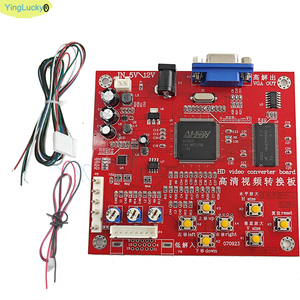 Chính hãng GBS-8200 <span class=keywords><strong>Arcade</strong></span> video chuyển đổi tín hiệu Board RGB/CGA/EGA/YUV VGA LCD HD màu xanh lá cây PCB cho Neo Geo <span class=keywords><strong>Arcade</strong></span> trò chơi máy kim loại - Product Image 4