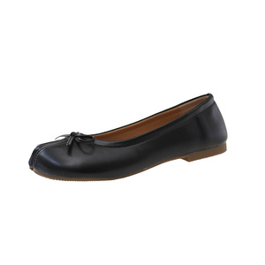 <span class=keywords><strong>Scarpe</strong></span> Casual da <span class=keywords><strong>Donna</strong></span> 2026 in Raso Setoso con Punta Aperta, Ballerine Morbide in Pelle PU, Leggere, Antiscivolo e Silenziose, Produzione OEM ODM all'Ingrosso - Product Image 3