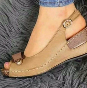 รองเท้าแตะสีน้ำเงินสำหรับผู้หญิงไซส์ใหญ่ ปี <span class=keywords><strong>2026</strong></span> พร้อมซับในหนังแท้ รองเท้าสำหรับงานปาร์ตี้สำหรับสาวๆ - Product Image 4