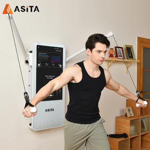 อุปกรณ์ฟิตเนสอเนกประสงค์ ASITA Tonal แบบติดผนัง สมาร์ทโฮมยิม ดิจิตอลเวท สำหรับฝึกสควอท ASITA H Lite โฮมฟิตเนส - Product Image 6