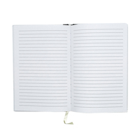 Carnet en tissu personnalisable par sublimation, imprimable recto-verso, format A4/A5, portable, pour usage professionnel