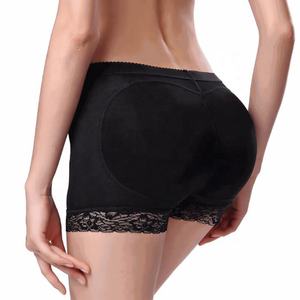 Femmes bout à bout shapewear sous-vêtements dentelle garçon Shorts éponge rembourré corps Shaper bout à bout hanche rehausseur contrôle culotte - Product Image 4