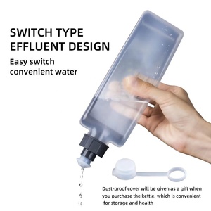 Bouteille d'eau de sport transparente de 300 ml OEM/ODM, bouteille d'eau de voyage, bouteille d'eau de sport d'extérieur, bouteille d'eau potable de qualité alimentaire - Product Image 3