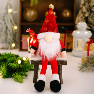 Nouvelle Décoration de Noël 2026 : Elfe Lumineux Rudolph Sans Visage - Product Image 4