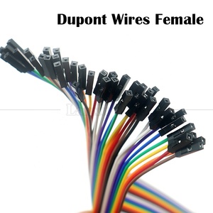 10cm 20cm 40 PIN dişi kadın Dupont Breadboard GPIO ahududu Pi Jumper tel kablo - Product Image 2