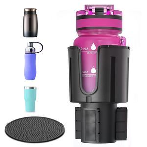 Multifunctional Car Cup Holder ABS Material Large Size Beverage Storage Rack For Vehicle Use - Product Image 3