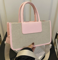 IStapromo Gifts - Vente Flash : Sacs à main et mini-sacs fourre-tout promotionnels pour femmes, en PU, imprimés en lettrage, tendance et mode
