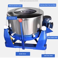 Máquina extractora hidráulica para lavandería industrial, precio