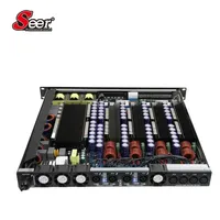 Amplificadores de Sonido Digitales Seer Audio D-1100 de 1 Canal, Amplificadores de Potencia de Clase D para Escenarios, Karaoke, DJ, Audio Profesional, Garantía China