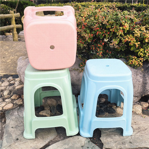 Plastic Butterfly <b>Stool</b> 29x47cm Stackable For Home Living Room <b>Dining</b> Use Mixed Color - Product Image 2