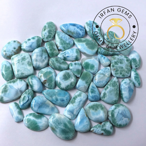 Larimar Cabecón Súper Premium del Caribe, Gema 100% Natural con Bonito Patrón, Piedra para Joyería de Larimar del Caribe - Product Image 5