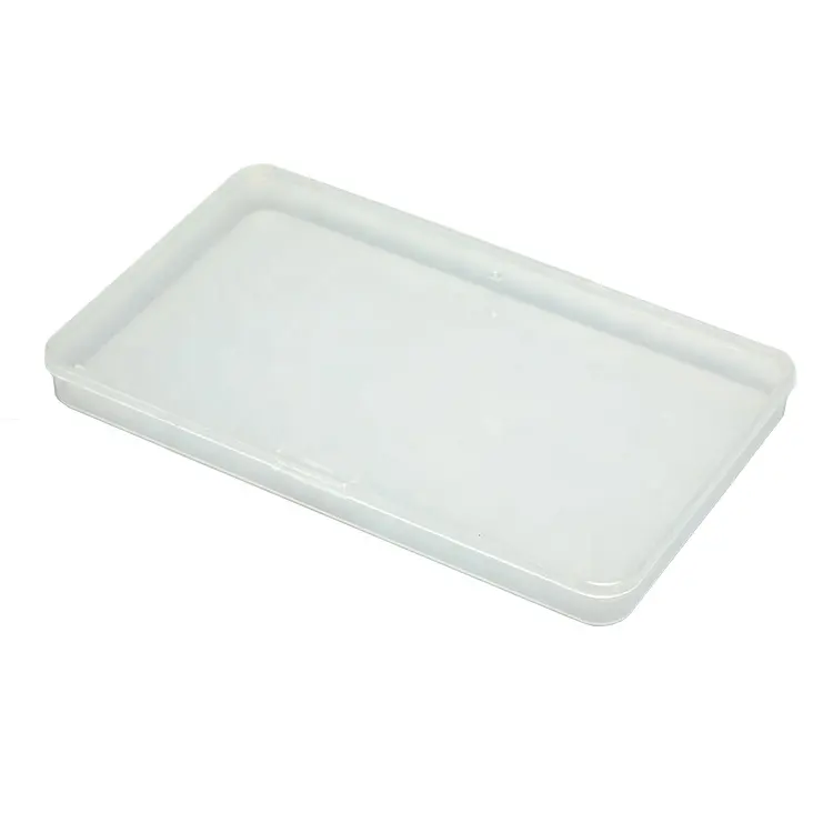 Recycled High Transparency Visible Plastic Face Mask Packaging Box with Lid Use