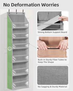 Offre Spéciale : Organisateur de Rangement Suspendu à 6 Niveaux Grande Capacité pour Porte, en Polyester Robuste avec Poches ESP, Systèmes d'Organisation de Placard - Product Image 3