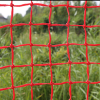 Filet de sécurité en polyester pour sports de plein air, idéal pour terrains de football et de baseball, protection contre les impacts de balles