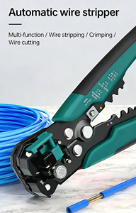 Alicates Multifuncionales de Aleación de Zinc con Dientes Serrados para Pelar y Crimpar Cables Eléctricos, Grado Industrial, Automáticos, Personalizados OEM - Product Image 5