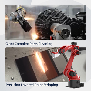 <span class=keywords><strong>Robot</strong></span> làm sạch laser công nghiệp 1000W với cánh tay khớp nối 6 trục để tự động và làm sạch trắng - Product Image 4