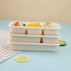 Lonchera Rectangular Biodegradable de Almidón de Maíz, Estilo Japonés, con Tapa, Apta para Microondas, Contenedor Desechable para Comida - Product Image 4