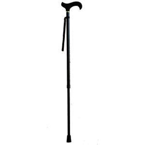 Bastone da Passeggio Estensibile, Bastoni da Passeggio per Anziani, Alluminio Nero KMINA K10023 - Product Image 4
