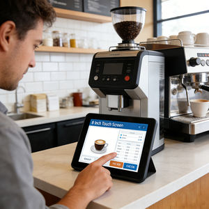 <span class=keywords><strong>Tablet</strong></span> Android Terintegrasi ODM dengan WiFi, Layar Sentuh untuk Mesin Kopi Pintar & Peralatan IoT Rumah Pintar Hotel Restoran - Product Image 6