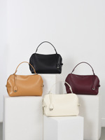 Sac fourre-tout en cuir PU grande capacité 2026 pour femme, sac à bandoulière personnalisé avec fermeture éclair