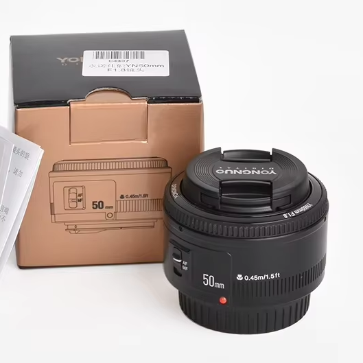 YONGNUO YN50mm F1.8 C Large Aperture Effect Camera Lens Auto Focus Lens for Canon EOS 700D 750D 5D 600D  Digital SLR Camera