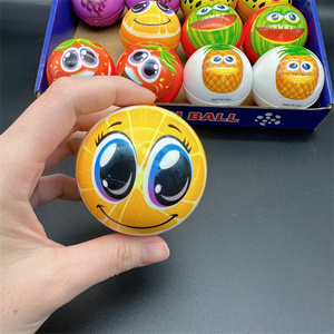 HAPU Factory Dog Interactive Pet Toy 70mm Fruit Color PU High Bounce Moon Ball <b>Bite</b> Training Fun Stocked - Product Image 5