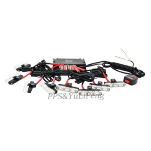 12V ou 24V, lumière de grille led flash pour camion de pompiers d'ambulance - Product Image 2