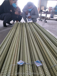 Barres en fibre de verre anti-corrosion FRP pour l'infrastructure, fournisseur de barres GFRP - Product Image 5
