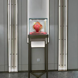 Thiết kế tủ cho thời trang cửa hàng đồ trang sức thanh lịch kính hiển thị <span class=keywords><strong>Showcase</strong></span> đồ nội thất - Product Image 5