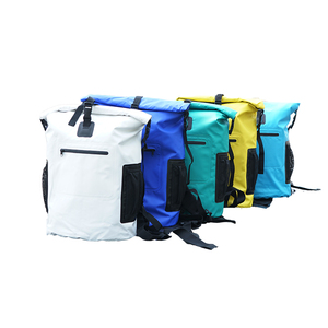 Mát Túi lon thực phẩm cắm trại ngoài trời khô Túi cuộn đầu đóng cửa dễ dàng làm sạch PVC 30L cách điện ba lô chống thấm nước - Product Image 1